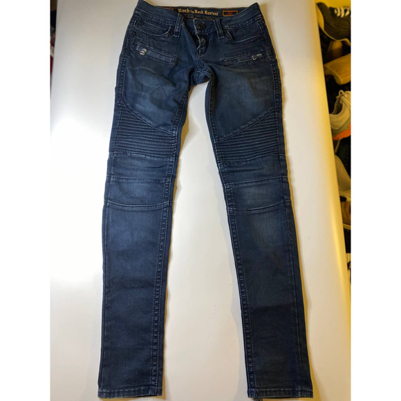 Rock Revival Rock Sheryl Skinny Jeans Womens Size 26x32 - Picture 4 of 7